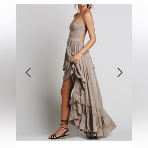 R.Vivimos Boho Maxi Dress Size XL US 16/18 New Ruffle Tiered Cottagecore